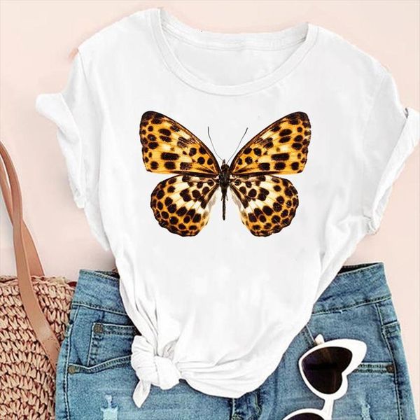 cartoon leopard sweet 90s women t shirt fashion print graphic summer short sleeve female clothes tees, White
cartoon leopard sweet 90s women t shirt fashion print graphic summer short sleeve female clothes tees, White