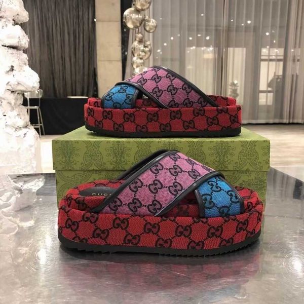 slipper g family's new style cross thick bottom muffin heel half trailer, sandals, embroidery, heightening one line trailer, european a, Black
slipper g family's new style cross thick bottom muffin heel half trailer, sandals, embroidery, heightening one line trailer, european a, Black