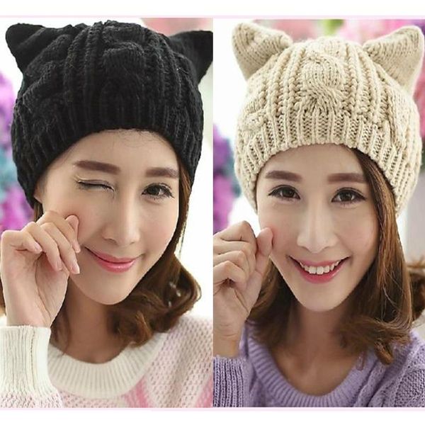 beanies winter hats for woman knitted ear shape hat girls female beanie caps warmer bonnet fashion ladies casual cap
beanies winter hats for woman knitted ear shape hat girls female beanie caps warmer bonnet fashion ladies casual cap