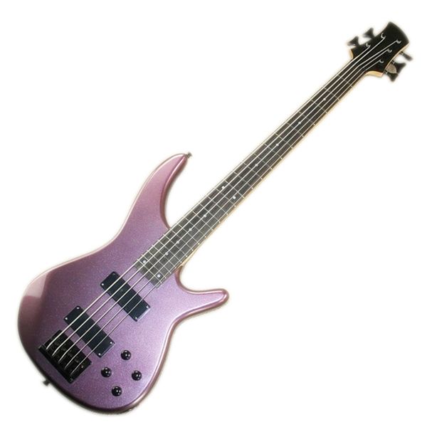 factory outlet-5 strings purple electric bass guitar with rosewood fingerboard,24 frets
factory outlet-5 strings purple electric bass guitar with rosewood fingerboard,24 frets