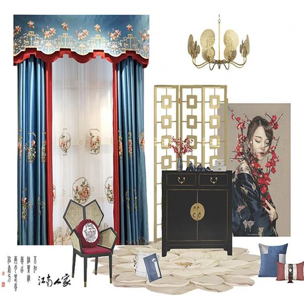 curtain & drapes curtains for living dining room bedroom style embroidery finished product customized classical windows heigh shading
curtain & drapes curtains for living dining room bedroom style embroidery finished product customized classical windows heigh shading