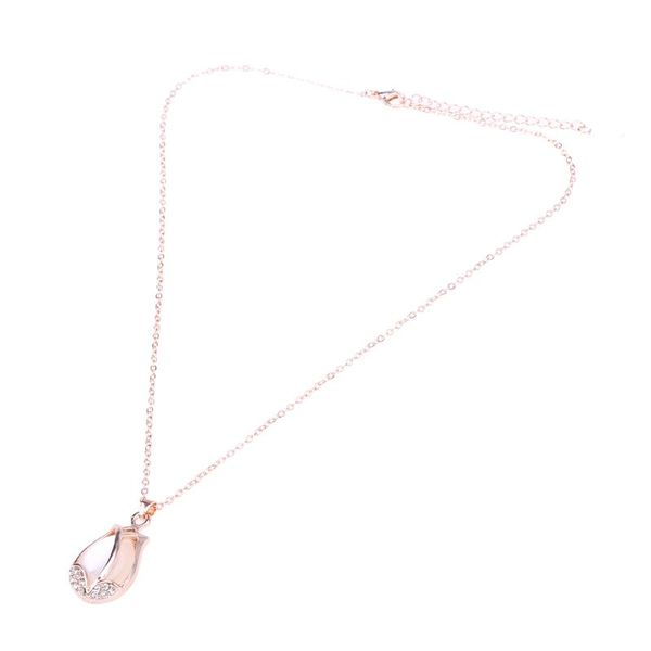 pendant necklaces necklace stylish cartoon personality couple tulip flower (rose golden and white), Silver
pendant necklaces necklace stylish cartoon personality couple tulip flower (rose golden and white), Silver