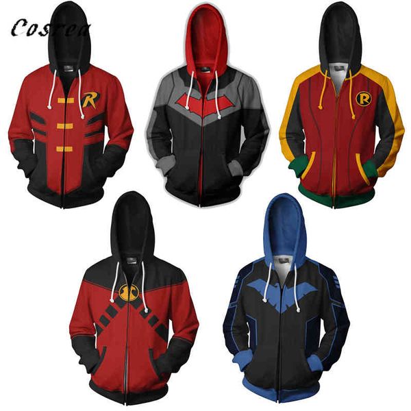 cosplay zipper hoodie sweatshirts men red hood hoodie pullover mens robin costume et harajuku coats, Black
cosplay zipper hoodie sweatshirts men red hood hoodie pullover mens robin costume et harajuku coats, Black