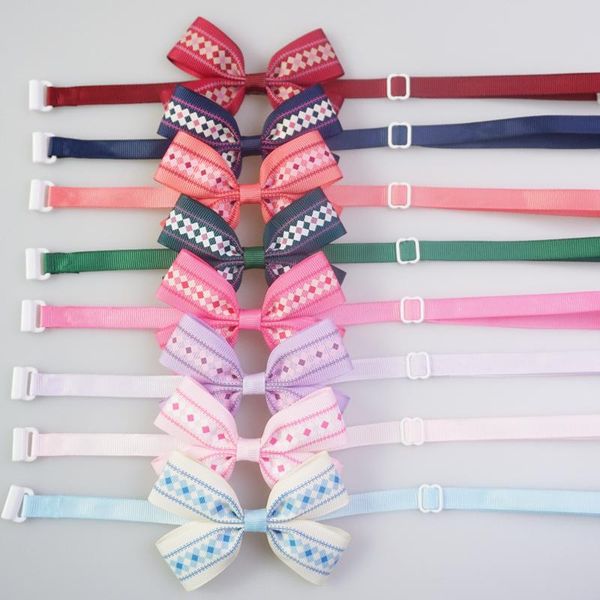 dog apparel handmade rhombic gird pattern bow ties polyester neck tie for small large dogs cats pet grooming accessories 8 colors
dog apparel handmade rhombic gird pattern bow ties polyester neck tie for small large dogs cats pet grooming accessories 8 colors