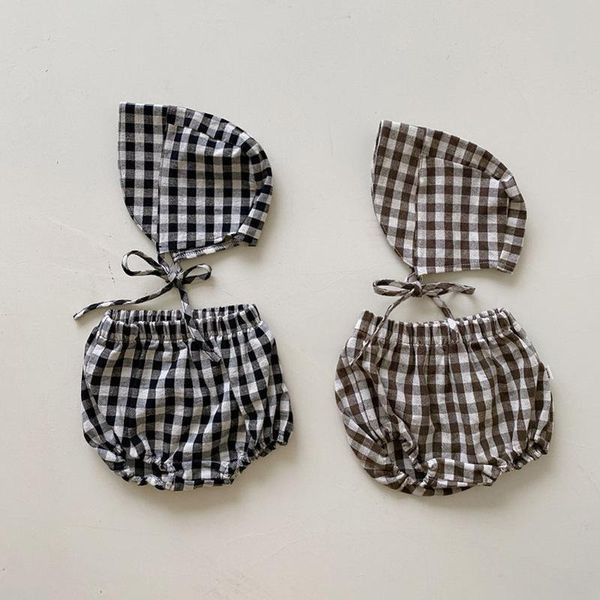 shorts summer baby girls boys plaid cotton bloomers hat clothes set infant toddler kids po props roupa diaper cover, Black
shorts summer baby girls boys plaid cotton bloomers hat clothes set infant toddler kids po props roupa diaper cover, Black