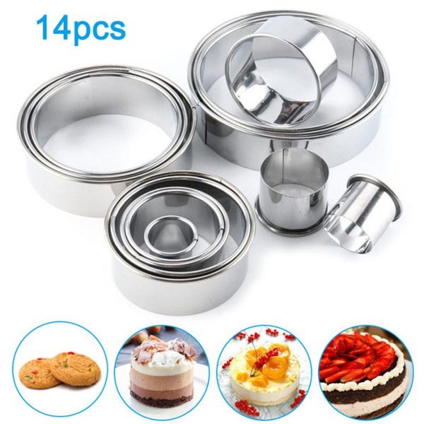 14pcs stainless steel cookie moulds pastry biscuit cutters dumplings edge mold diy mousse cake dessert decorating tools baking &
14pcs stainless steel cookie moulds pastry biscuit cutters dumplings edge mold diy mousse cake dessert decorating tools baking &