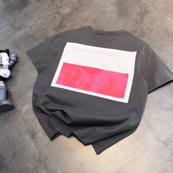 women's t-shirt ks1714 spring and summer couple models cement gray sanskrit letters casual loose round neck short sleeves, White
women's t-shirt ks1714 spring and summer couple models cement gray sanskrit letters casual loose round neck short sleeves, White