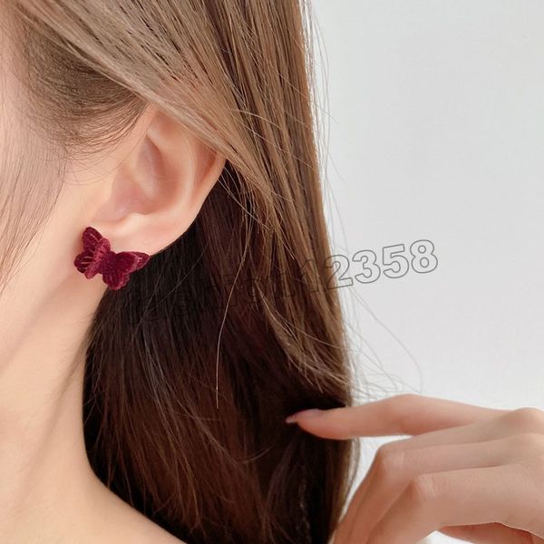 trendy french vintage colorful flocking bow stud earrings cute sweet small studs earrings for women party accessories, Golden;silver
trendy french vintage colorful flocking bow stud earrings cute sweet small studs earrings for women party accessories, Golden;silver