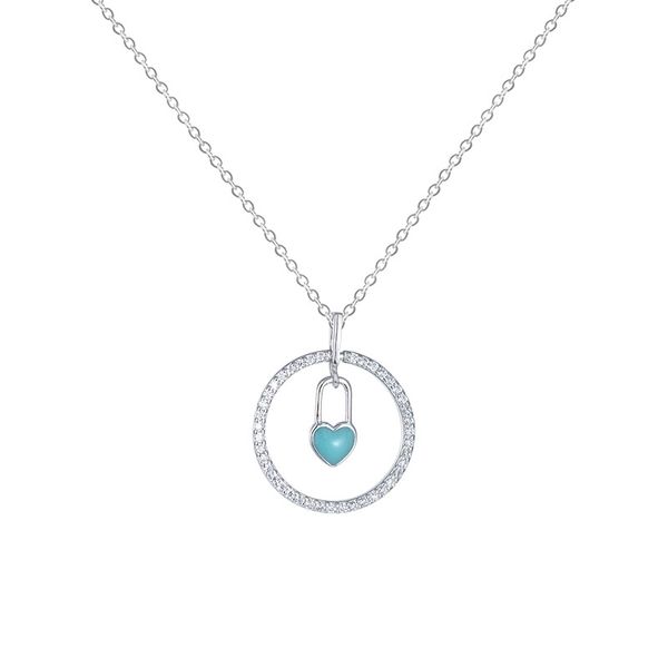 baoyilong new s925 sterling silver diamond ring heart lock necklace fashion clavicle chain love pendant tanabata gift, Black
baoyilong new s925 sterling silver diamond ring heart lock necklace fashion clavicle chain love pendant tanabata gift, Black