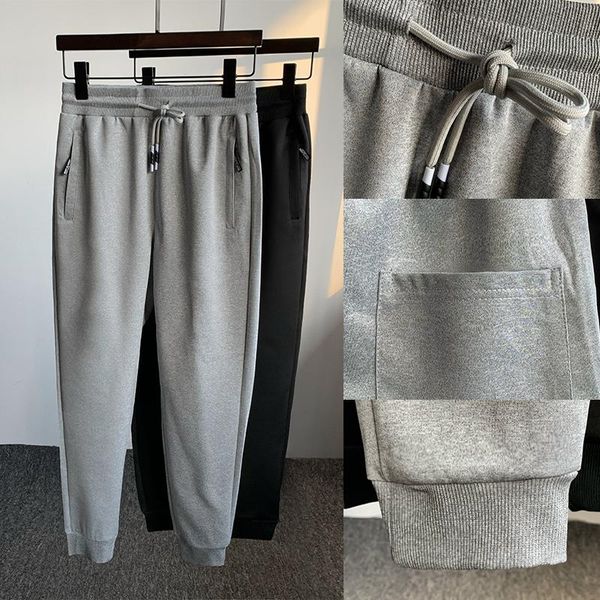 men's jogging pants 2021 spring/summer sports casual wide waist cotton soft, Black
men's jogging pants 2021 spring/summer sports casual wide waist cotton soft, Black