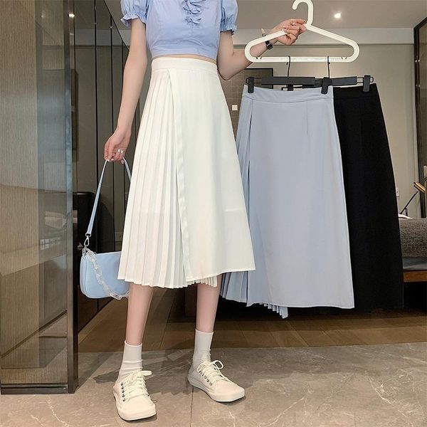 skirts woman pleated skirt women summer mid-length high waist design irregular, Black
skirts woman pleated skirt women summer mid-length high waist design irregular, Black