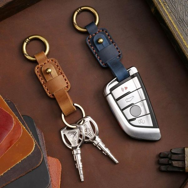 keychains source factory genuine leather car key ring handmade high-end gift keychain pendant for men and women box, Silver
keychains source factory genuine leather car key ring handmade high-end gift keychain pendant for men and women box, Silver
