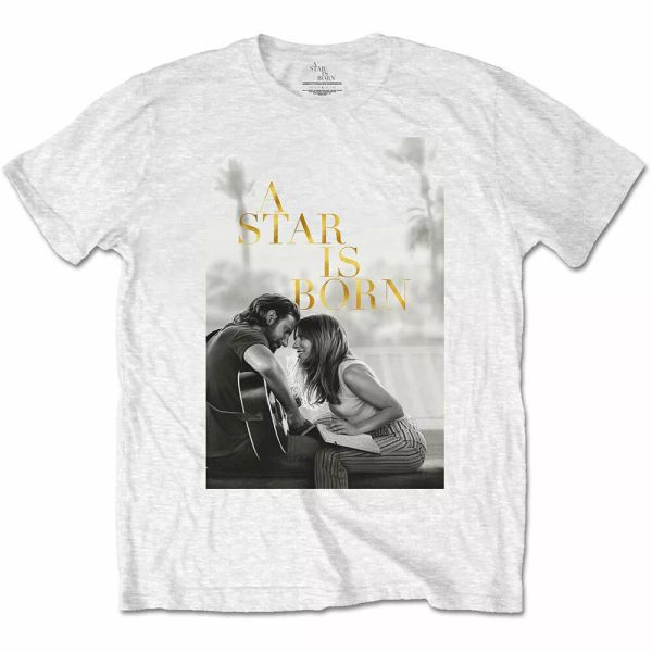 a star is born white jack & ally movie poster official t-shirt men unisex, White;black
a star is born white jack & ally movie poster official t-shirt men unisex, White;black