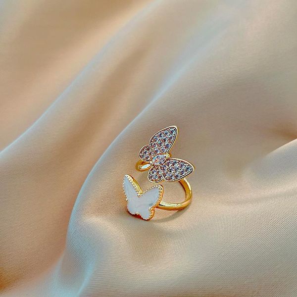 butterfly rings for women double butterflys rhinestone opening adjustable ring korean fashion luxury jewelry temperament gifts cluster, Golden;silver
butterfly rings for women double butterflys rhinestone opening adjustable ring korean fashion luxury jewelry temperament gifts cluster, Golden;silver