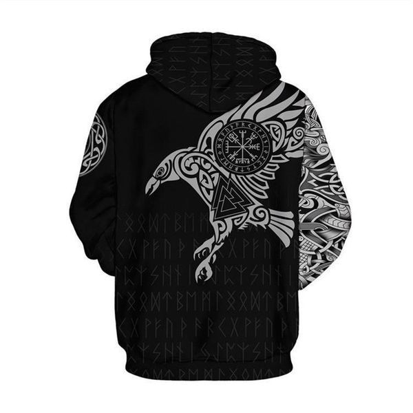 men's hoodies & sweatshirts viking the of tattoo 3d printed men retro harajuku fashion hooded sweatshirt autumn hoody casual streetwea, Black
men's hoodies & sweatshirts viking the of tattoo 3d printed men retro harajuku fashion hooded sweatshirt autumn hoody casual streetwea, Black