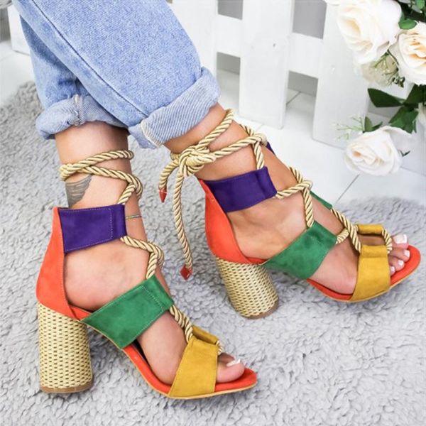 dress shoes women sandals lace up summer woman heels pointed fish mouth gladiator pumps rope high, Black
dress shoes women sandals lace up summer woman heels pointed fish mouth gladiator pumps rope high, Black