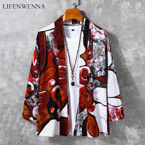 autumn fashion men's kimono shirt japanese cardigan patterns open stitch special print harajuku shirts 5xl casual, White;black
autumn fashion men's kimono shirt japanese cardigan patterns open stitch special print harajuku shirts 5xl casual, White;black