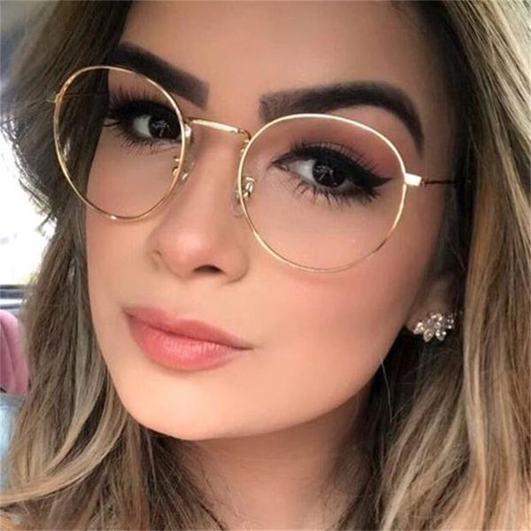 fashion sunglasses frames blue light glasses small transparent round frame vintage retro myopia nerd reading female computer clear lens, Black
fashion sunglasses frames blue light glasses small transparent round frame vintage retro myopia nerd reading female computer clear lens, Black