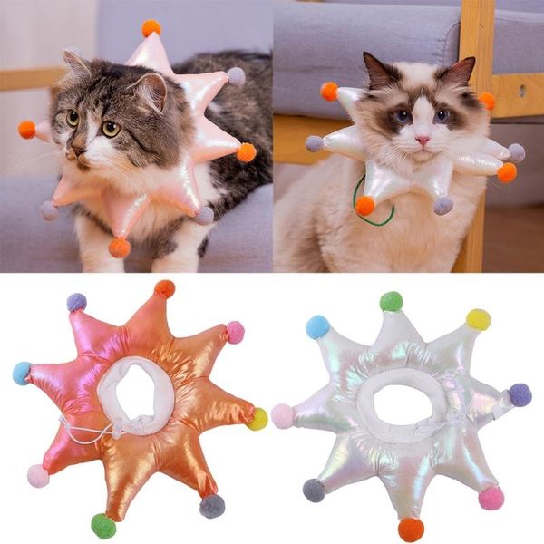 cat collars & leads recovery collar pet cone waterproof soft protective adjustable elizabethan with pom poms for cats small dogs
cat collars & leads recovery collar pet cone waterproof soft protective adjustable elizabethan with pom poms for cats small dogs