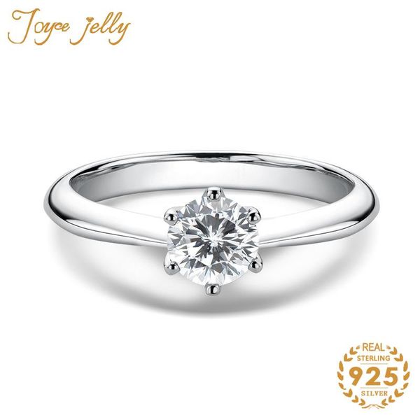 cluster rings joycejelly natural moissanites ring 0.5 stone 925 sterling silver wedding jewelry fine gifts for girlfriend wife wholesale, Golden;silver
cluster rings joycejelly natural moissanites ring 0.5 stone 925 sterling silver wedding jewelry fine gifts for girlfriend wife wholesale, Golden;silver