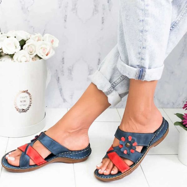 women's floral wedges 2021 summer woman sewing slippers women comfortable slides ladies appliques female beach shoes plus size y0731, Black
women's floral wedges 2021 summer woman sewing slippers women comfortable slides ladies appliques female beach shoes plus size y0731, Black