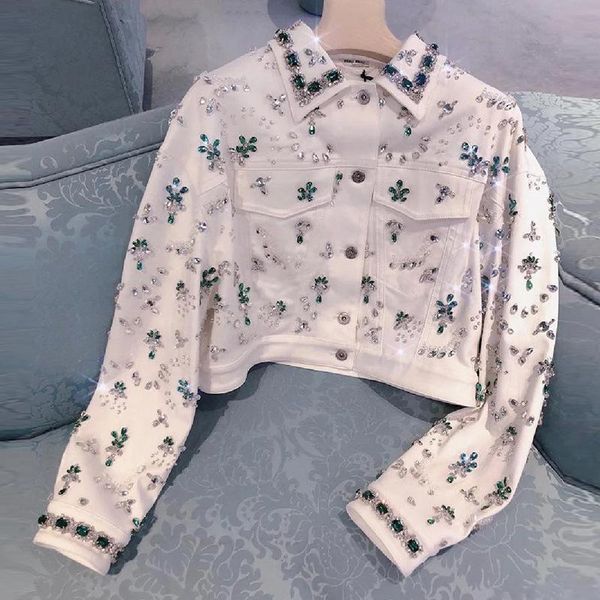 women's tracksuits autumn and winter 2021 niche design heavy industry manual inlaid diamond nail pearl white coat + half skirt suit for, Gray
women's tracksuits autumn and winter 2021 niche design heavy industry manual inlaid diamond nail pearl white coat + half skirt suit for, Gray