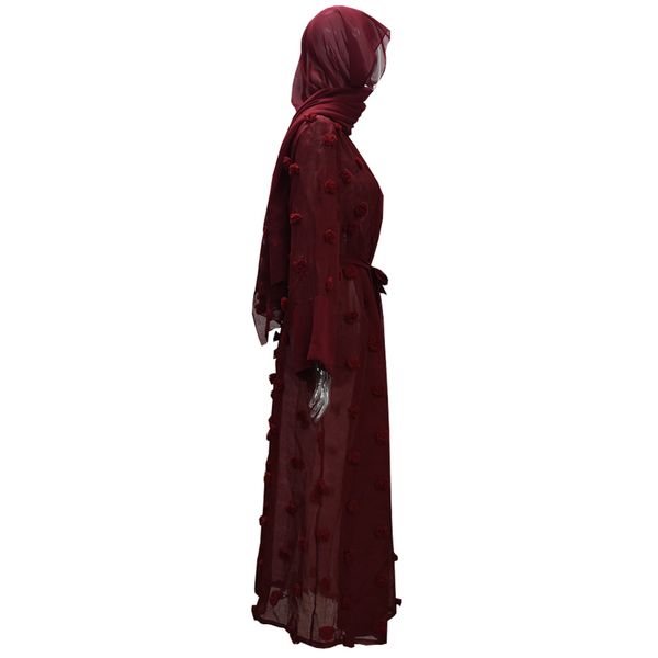 dubai abaya kimono mujer kaftan with hijab muslim dress turkish islam abayas for women european clothing robe musulman de mode, Red
dubai abaya kimono mujer kaftan with hijab muslim dress turkish islam abayas for women european clothing robe musulman de mode, Red