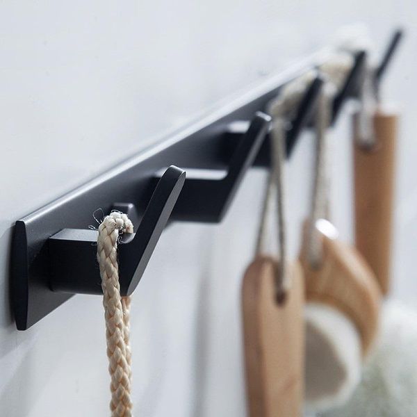 robe hooks matte black solid space aluminum row hook heavy duty wall mount towel hanger home kitchen door bathroom
robe hooks matte black solid space aluminum row hook heavy duty wall mount towel hanger home kitchen door bathroom