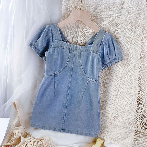baby girls short sleeve cowboy dresses summer kids baby girl princess dress clothing kids casual girls dress, Blue
baby girls short sleeve cowboy dresses summer kids baby girl princess dress clothing kids casual girls dress, Blue