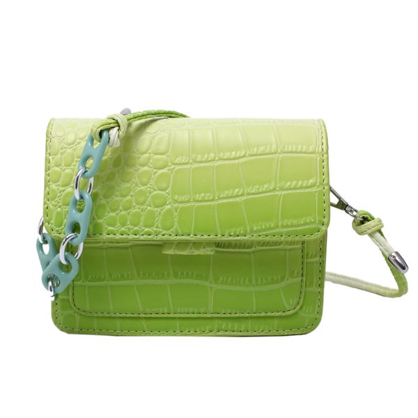 chain female bag 2021 spring and summer urban trend gradient color crocodile pattern korean fashion girl one-shoulder messenger bag, Black;red
chain female bag 2021 spring and summer urban trend gradient color crocodile pattern korean fashion girl one-shoulder messenger bag, Black;red