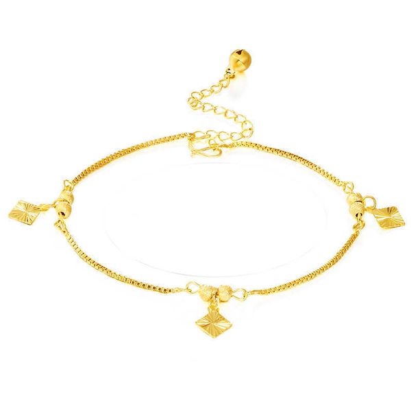 fashion s 24k gold anklet chain charm man women birthday party anniversary gift jewelry, Red;blue
fashion s 24k gold anklet chain charm man women birthday party anniversary gift jewelry, Red;blue