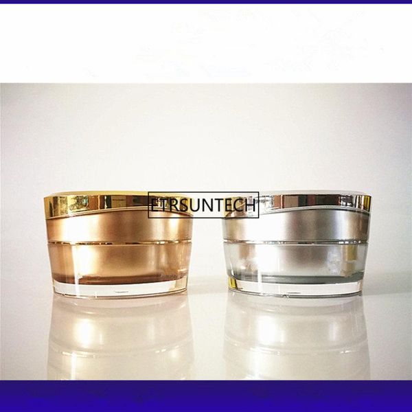 storage bottles & jars 50pcs 15g acrylic silver/gold round crystal cream empty cosmetic bottle container eye jar f3000
storage bottles & jars 50pcs 15g acrylic silver/gold round crystal cream empty cosmetic bottle container eye jar f3000