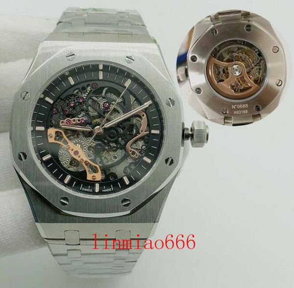2021 men watch automatic mechanical hollow watches classic style 42mm full stainless steel 5 atm waterproof sapphire super luminous u1 watch, Slivery;brown
2021 men watch automatic mechanical hollow watches classic style 42mm full stainless steel 5 atm waterproof sapphire super luminous u1 watch, Slivery;brown