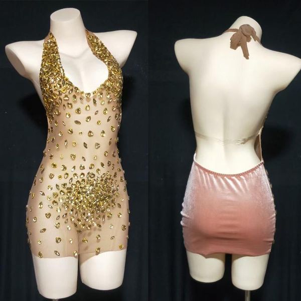 stage wear gold rhinestone transparent short dress women dancer prom backless halter outfit evening birthday celebrate dresses xs2649, Black;red
stage wear gold rhinestone transparent short dress women dancer prom backless halter outfit evening birthday celebrate dresses xs2649, Black;red