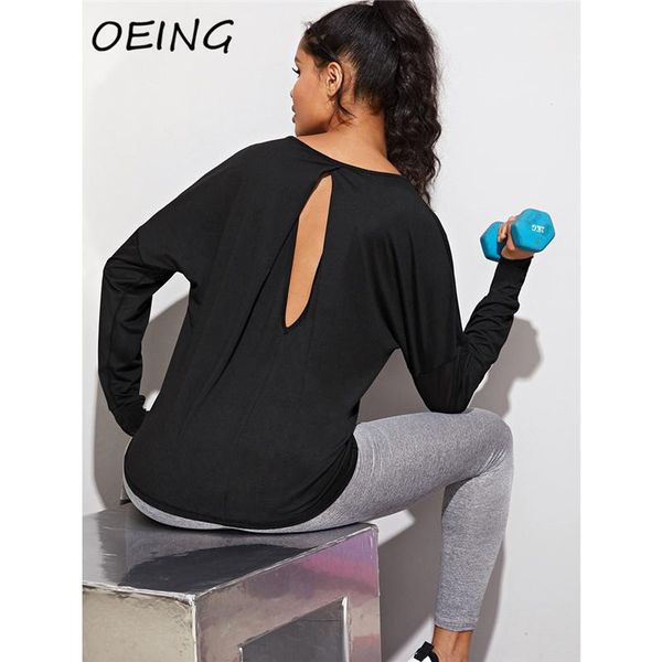 yoga outfit 2021 long sleeve exercise shirt women fitness clothes open back breathable workout activewear
yoga outfit 2021 long sleeve exercise shirt women fitness clothes open back breathable workout activewear