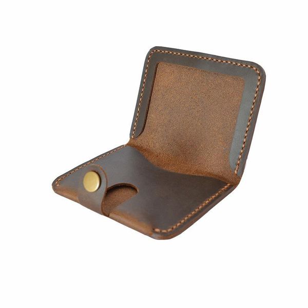 genuine leather business card holder slim vintage wallet for s small case bank cards men id holders, Brown;gray
genuine leather business card holder slim vintage wallet for s small case bank cards men id holders, Brown;gray