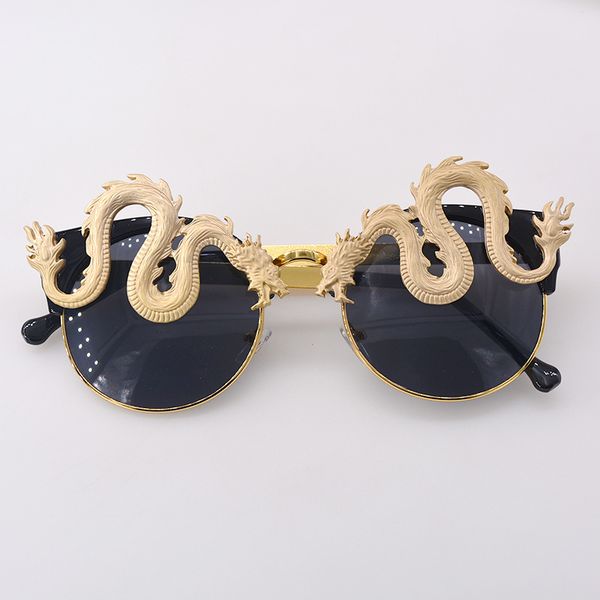 dragon shapes sunglasses men vintage unique 2021 fashion glass lenses women eyewear gafas de sol mujer uv400, White;black
dragon shapes sunglasses men vintage unique 2021 fashion glass lenses women eyewear gafas de sol mujer uv400, White;black