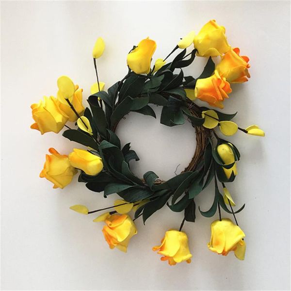 decorative flowers & wreaths simulation rose floral hoop garland wedding decoration household wall hanging
decorative flowers & wreaths simulation rose floral hoop garland wedding decoration household wall hanging