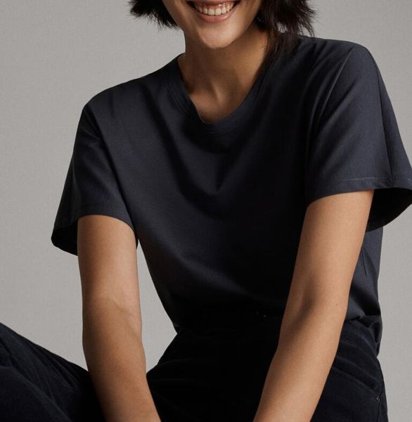 women's t-shirt women spring/summer 2021 fashionable casual 100% cotton short-sleeved loose top, White
women's t-shirt women spring/summer 2021 fashionable casual 100% cotton short-sleeved loose top, White