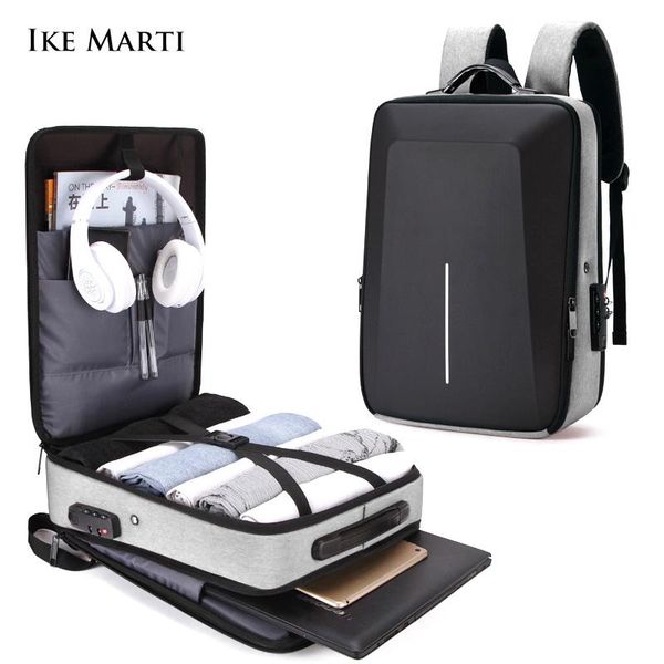 backpack ike marti anti theft lapwaterproof usb charging 15.6 daypack men's bags male mochila business women/men backpacks
backpack ike marti anti theft lapwaterproof usb charging 15.6 daypack men's bags male mochila business women/men backpacks
