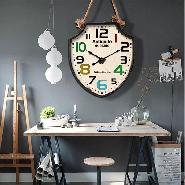 wall clocks american retro nostalgia mute clock fashion creative bar decorative hanging watch simple metal personality porch decoration
wall clocks american retro nostalgia mute clock fashion creative bar decorative hanging watch simple metal personality porch decoration