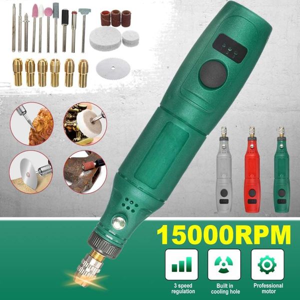 professiona electric drills mini drill power tools 3.7v multifuctional grinder grinding accessories set 3 speed engraving pen for dremel diy
professiona electric drills mini drill power tools 3.7v multifuctional grinder grinding accessories set 3 speed engraving pen for dremel diy