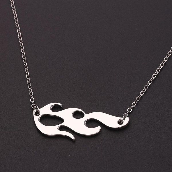 harajuku flame pendant necklace silver color chain hip hop jewelry necklaces for women men rocker classic gift frien
harajuku flame pendant necklace silver color chain hip hop jewelry necklaces for women men rocker classic gift frien