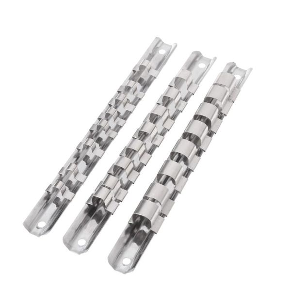 tool organizers socket rack holder 1/4" 3/8" 1/2" with 8 clips on rail organizer storage j0pc
tool organizers socket rack holder 1/4" 3/8" 1/2" with 8 clips on rail organizer storage j0pc