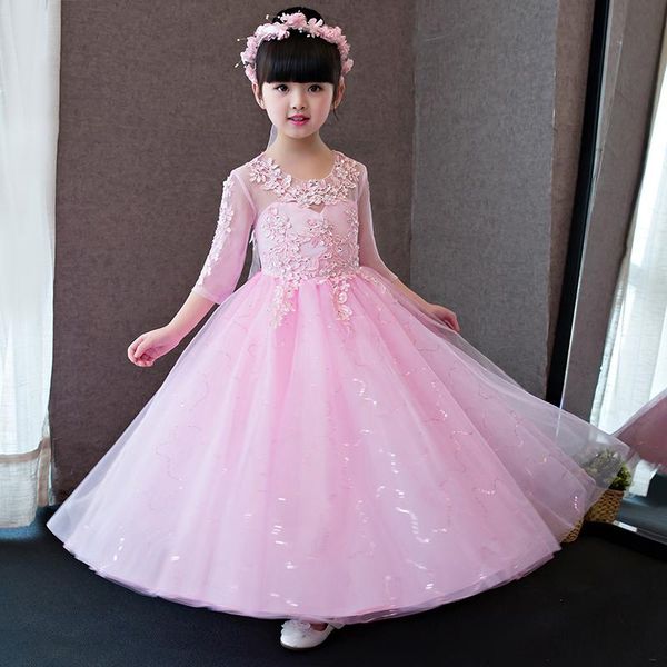 girl's dresses 2021 flower girls for wedding sequin formal girl birthday party dress pink lace princess ball gown kids vestido, Red;yellow
girl's dresses 2021 flower girls for wedding sequin formal girl birthday party dress pink lace princess ball gown kids vestido, Red;yellow