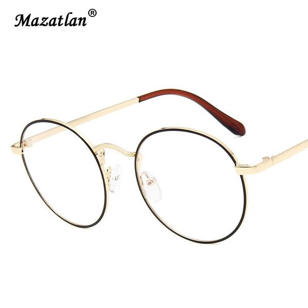 fashion sunglasses frames 2021 korean metal eyeglasses frame retro round optical vintage brand design alloy clear lenses gun, Black
fashion sunglasses frames 2021 korean metal eyeglasses frame retro round optical vintage brand design alloy clear lenses gun, Black