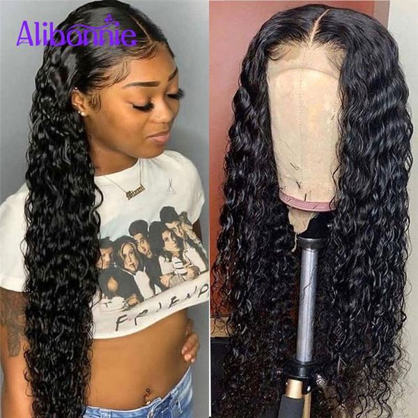 lace wigs alibonnie 4x4 water wave front wig natural hair high density for black women human closure pre plucked, Black;brown
lace wigs alibonnie 4x4 water wave front wig natural hair high density for black women human closure pre plucked, Black;brown
