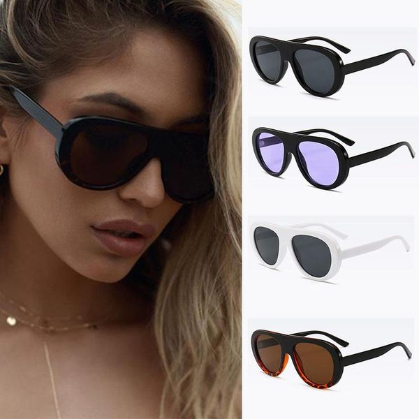 sunglasses large frame oval fashion ladies men's summer sunshade and windproof glasses óculos de grau feminino, White;black
sunglasses large frame oval fashion ladies men's summer sunshade and windproof glasses óculos de grau feminino, White;black