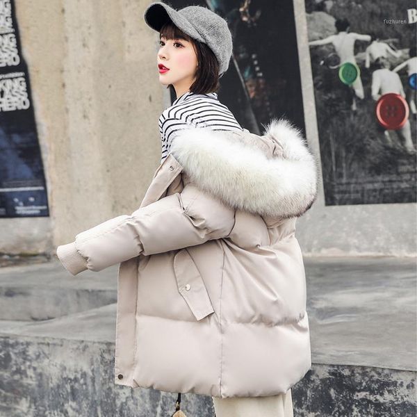 women's down & parkas winter parker bakery overcoat cotton jacket womens korean loose short student hooded warm coat, Black
women's down & parkas winter parker bakery overcoat cotton jacket womens korean loose short student hooded warm coat, Black