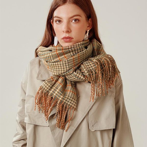 scarves jtvovo 2021 70x180cm imitation cashmere winter women's fashion plaid tassel scarf shawl pashmina poncho, Blue;gray
scarves jtvovo 2021 70x180cm imitation cashmere winter women's fashion plaid tassel scarf shawl pashmina poncho, Blue;gray